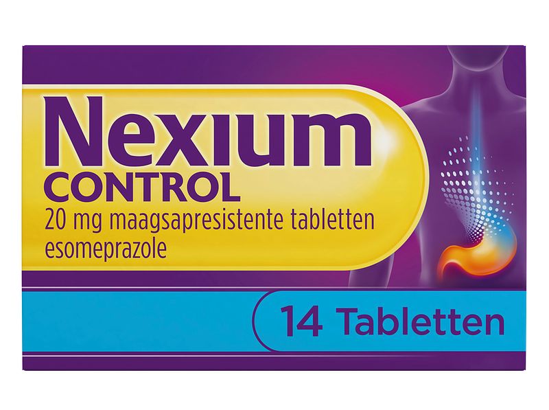 Foto van Nexium control tabletten - voor brandend maagzuur