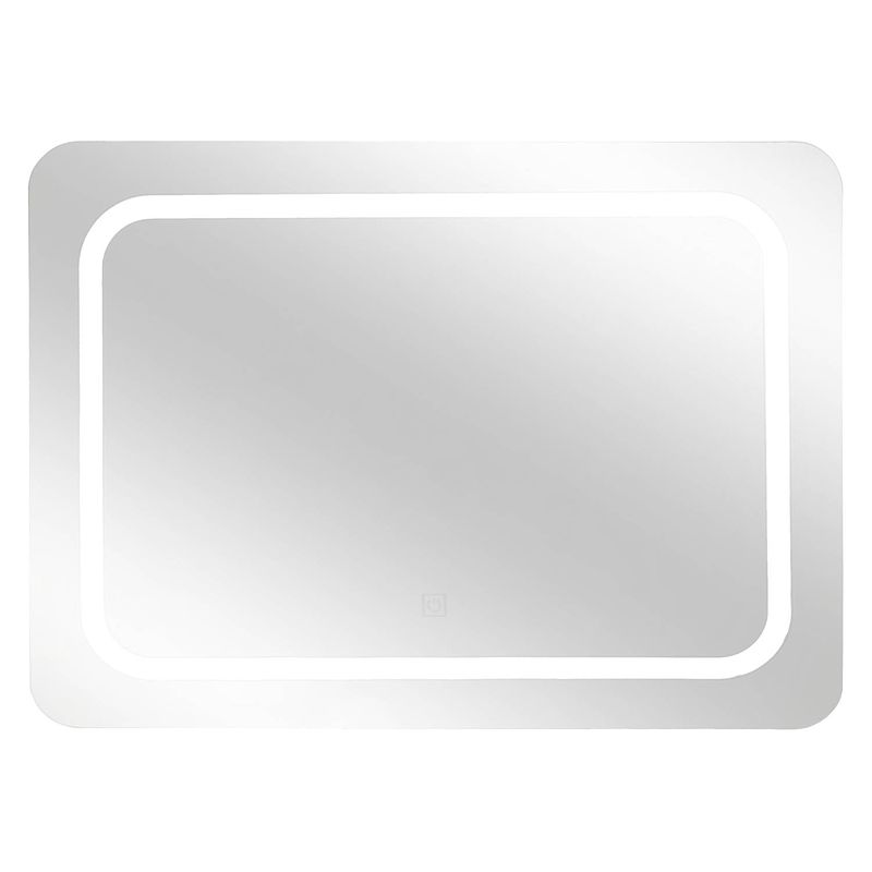 Foto van 4goodz simple smart spiegel rechthoek met led verlichting 65x49 cm
