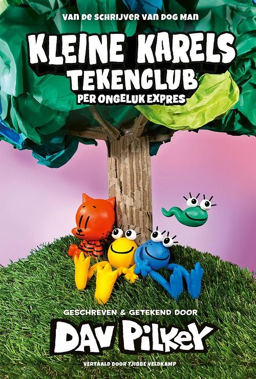 Foto van Kleine karels tekenclub 3 - per ongeluk expres - dav pilkey - ebook