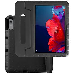 Foto van Basey lenovo tab p11 plus kinderhoesje foam case hoesje cover hoes - zwart