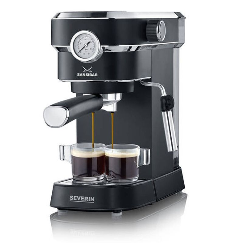 Foto van Severin espresa 800 plus espressomachine - sansibar limited edition