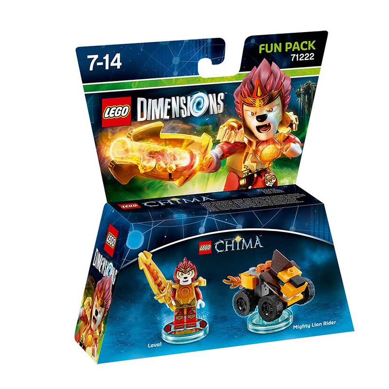 Foto van Lego dimensions chima laval fun pack 71222