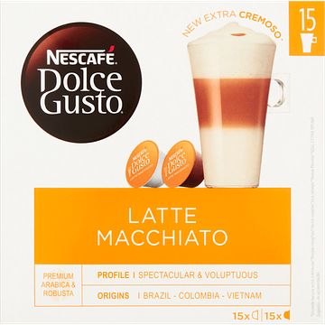 Foto van Nescafe dolce gusto latte macchiato capsules 30 koffiecups bij jumbo