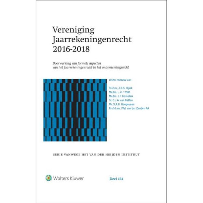 Foto van Vereniging jaarrekeningenrecht 2016-2018