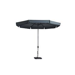 Foto van Madison parasol syros luxe - grijs - ø350 cm