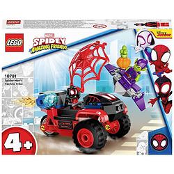 Foto van Lego marvel spiderman miles morales: spider-mans tech driewieler 10781