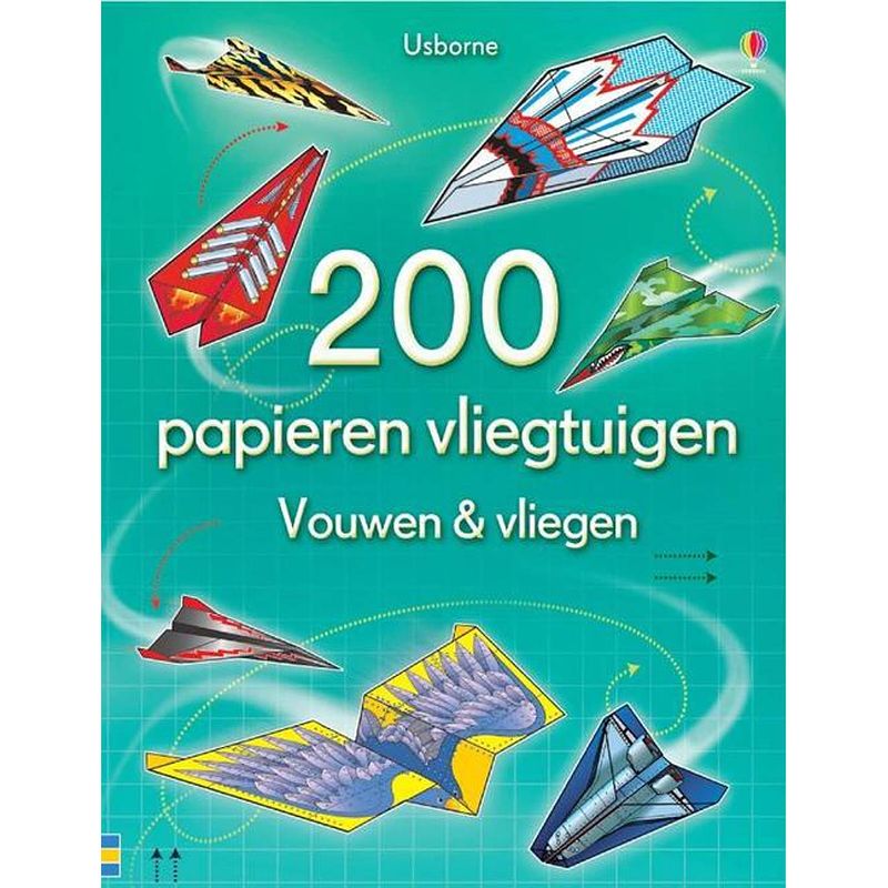 Foto van 200 papieren vliegtuigen-vouwen en vliegen