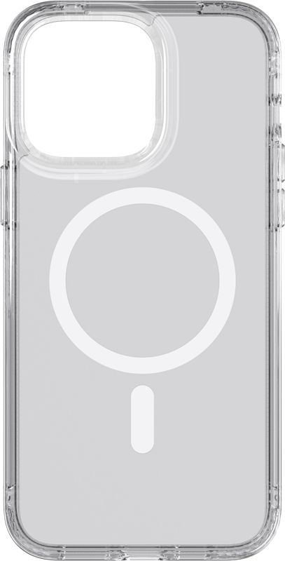 Foto van Tech21 evo clear apple iphone 14 pro max back cover met magsafe transparant