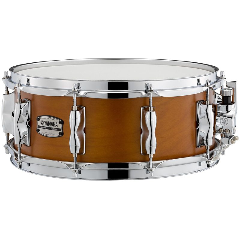 Foto van Yamaha recording custom birch 14x5.5 inch snaredrum real wood