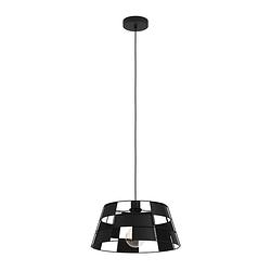 Foto van Eglo pontefract hanglamp - e27 - ø 42 cm - zwart - staal