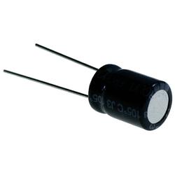 Foto van Frolyt e-km3080 elektrolytische condensator radiaal bedraad 5 mm 47 µf 63 v (ø x l) 10 mm x 12.7 mm 1 stuk(s)