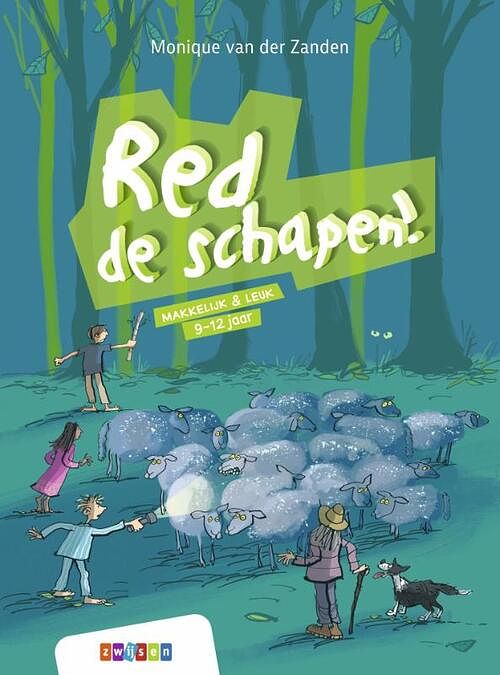 Foto van Red de schapen! - monique van der zanden - hardcover (9789048748655)