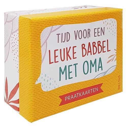 Foto van Tijd voor een leuke babbel met oma praatkaarten - paperback (9789044757354)