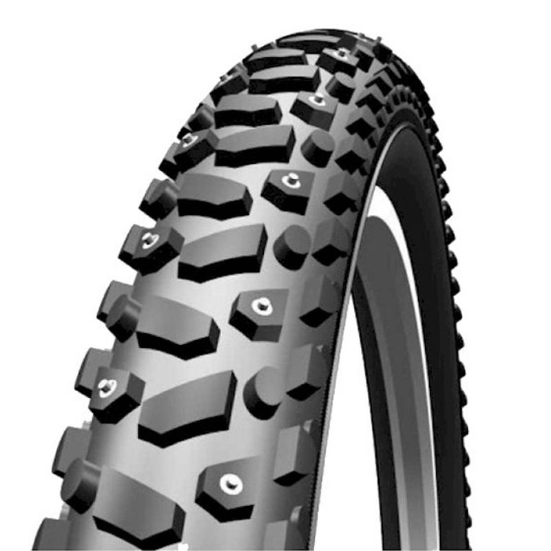 Foto van Schwalbe buitenband snow stud 28 x 1.50 (40-622) zwart