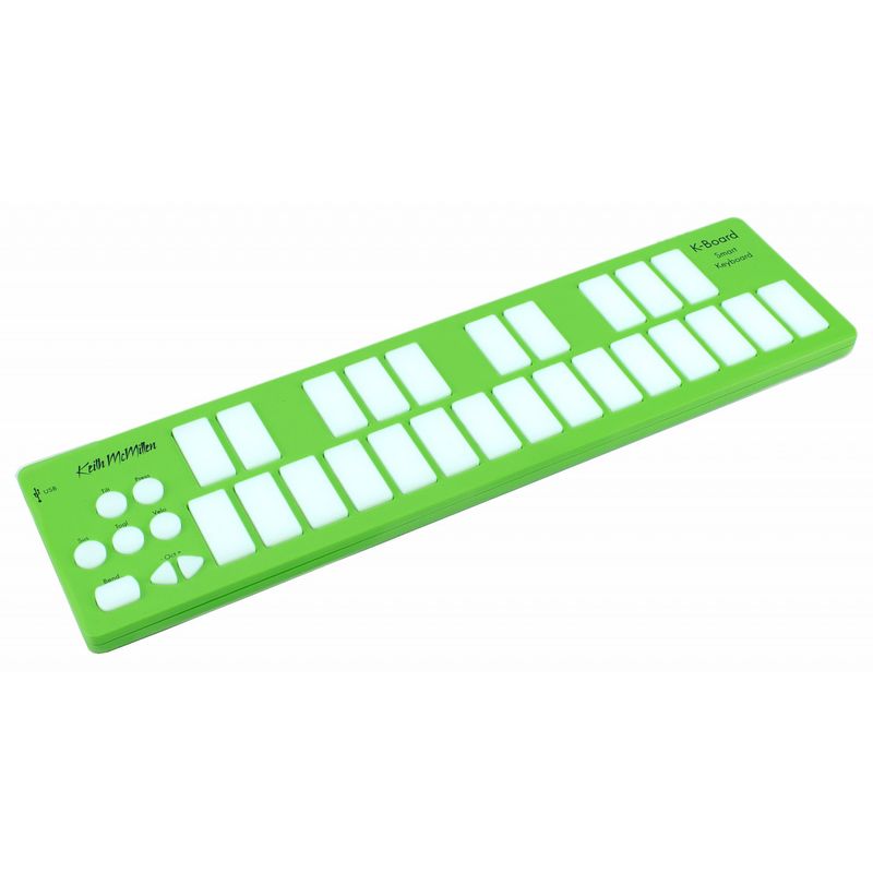 Foto van Keith mcmillen k-board c lime usb/midi keyboard