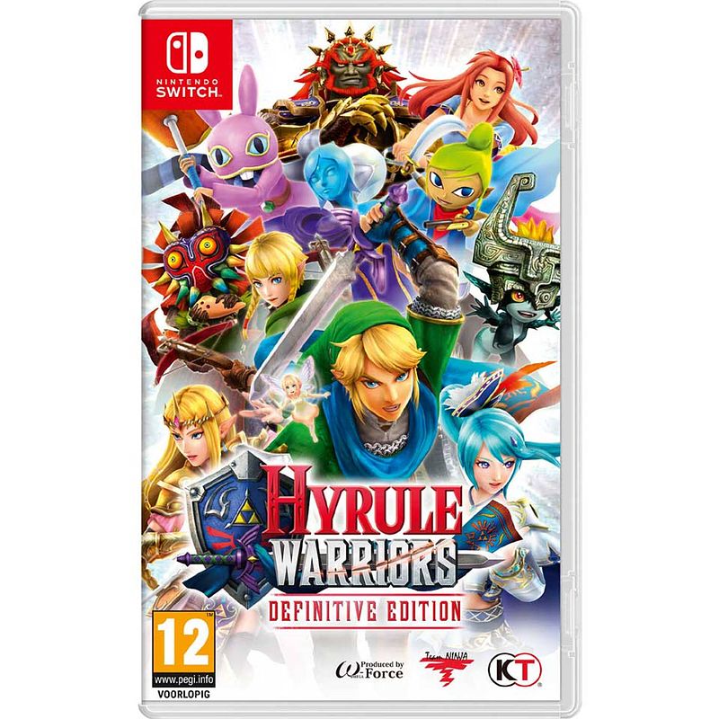 Foto van Nintendo switch hyrule warriors definitive edition