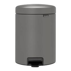 Foto van Brabantia - newicon pedaalemmer 5 l mineral c grey