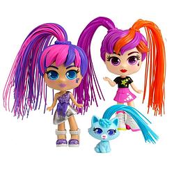 Foto van Silverlit speelgoedset curli girls duo meerkleurig