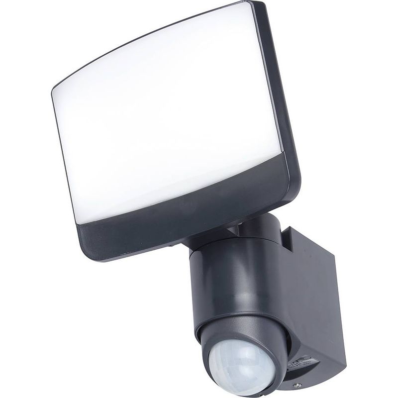 Foto van Lutec sunshine 7625601345 buitenlamp met bewegingsmelder (wand) led led 16.5 w