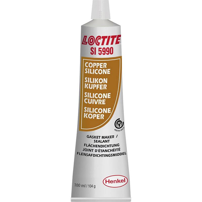 Foto van Loctite® si 5990 co siliconenkit kleur (specifiek): koper 100 ml