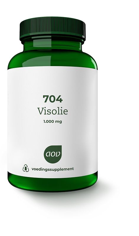 Foto van Aov 704 visolie 1000 mg capsules