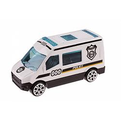 Foto van Lg-imports schaalmodel patrol police politiebus 7 cm wit