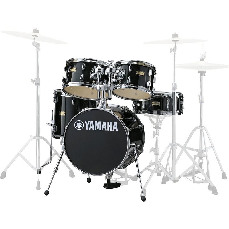 Foto van Yamaha junior kit manu katche shellset raven black