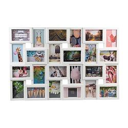 Foto van Henzo fotolijst - magnolia gallery - collagelijst voor 24 foto's - fotomaat 10x15 cm - wit