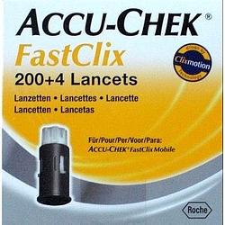 Foto van Roche accu chek fastclix lancetten