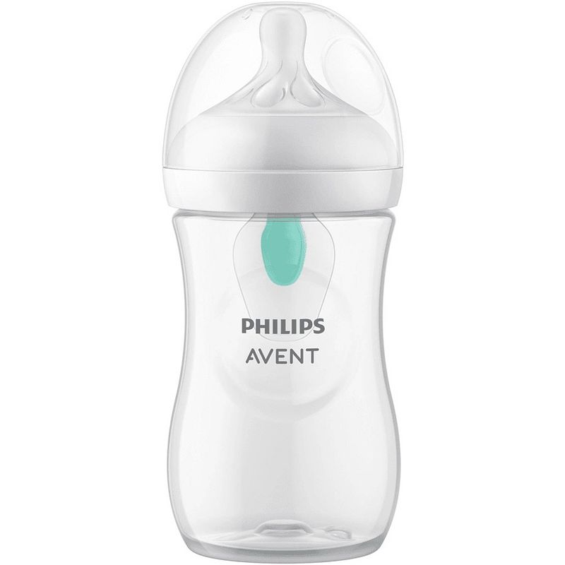 Foto van Philips avent - airfree babyfles - natural response - 1 stuk - 260ml