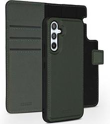 Foto van Accezz premium leather 2 in 1 wallet bookcase samsung galaxy a54 (5g) telefoonhoesje groen