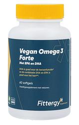 Foto van Fittergy vegan omega3 forte epa en dha softgels