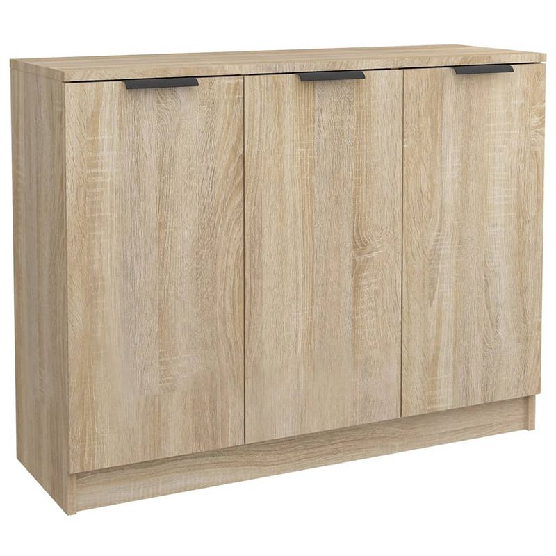 Foto van Vidaxl dressoir 90,5x30x70 cm bewerkt hout sonoma eikenkleurig