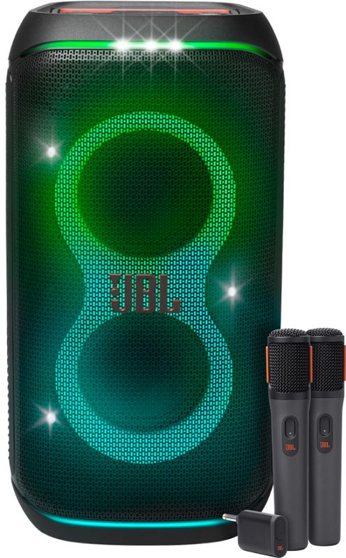 Foto van Jbl partybox 120 + draadloze microfoonset