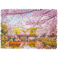 Foto van Unidragon houten puzzel woosaic - sakura - 500 stukjes