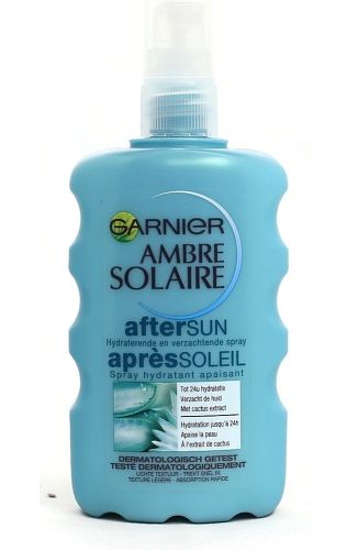 Foto van Garnier ambre solaire aftersun spray 200ml