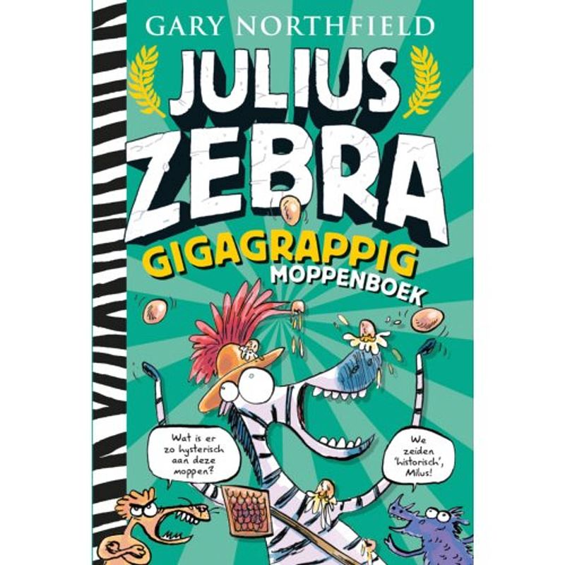 Foto van Gigagrappig moppenboek - julius zebra