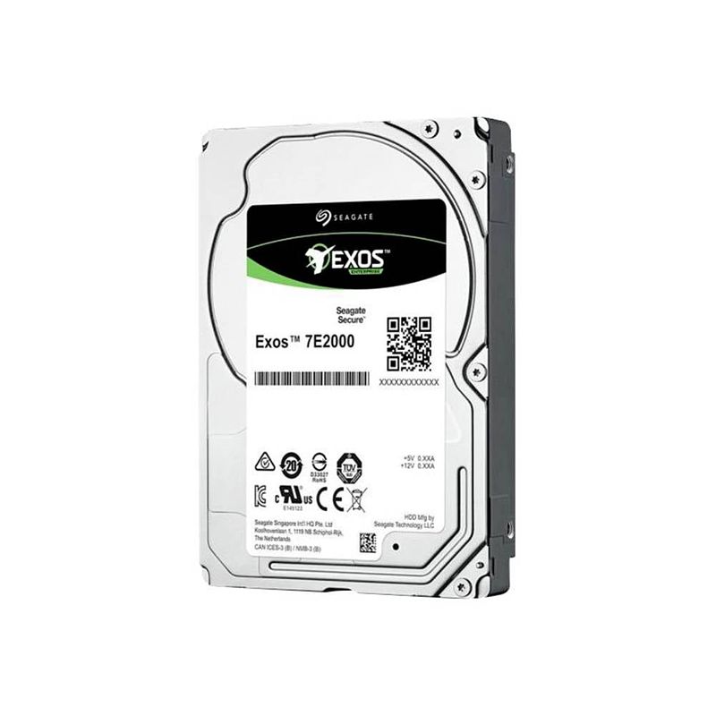 Foto van Seagate exos 7e2000 2 tb harde schijf (2.5 inch) sata iii st2000nx0253 bulk