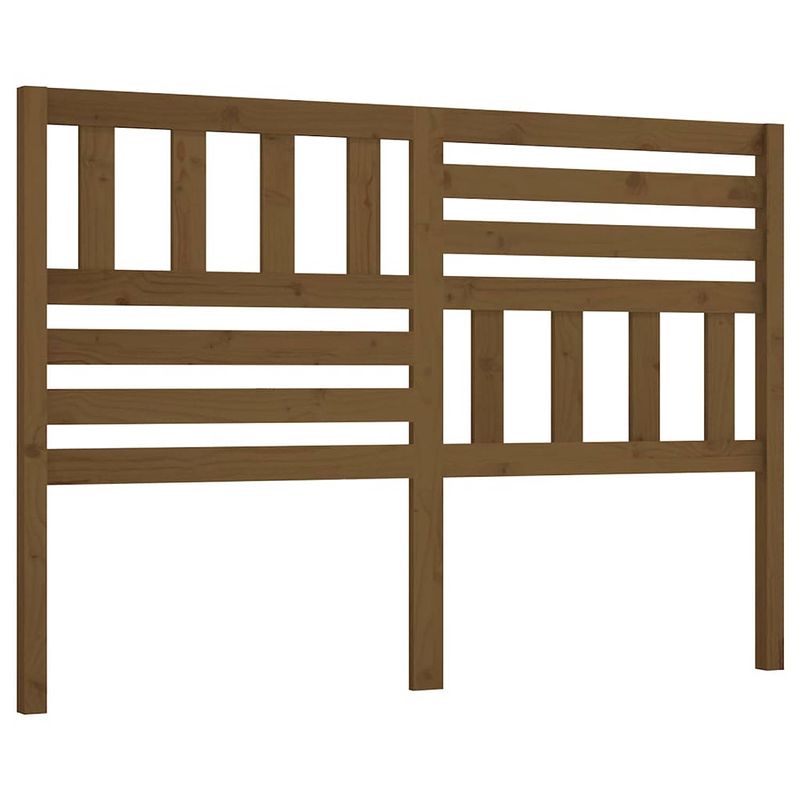 Foto van The living store houten hoofdeinde - klassieke uitstraling - bedframe - afmetingen- 166 x 4 x 100 cm - kleur-