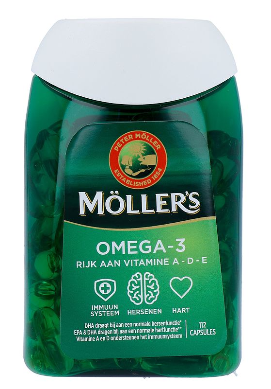 Foto van Mollers de originele omega-3 vitamine d capsules