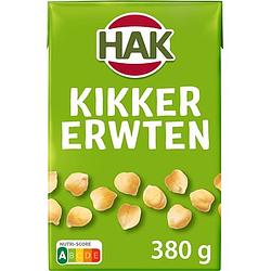 Foto van Hak kikkererwten 380g bij jumbo