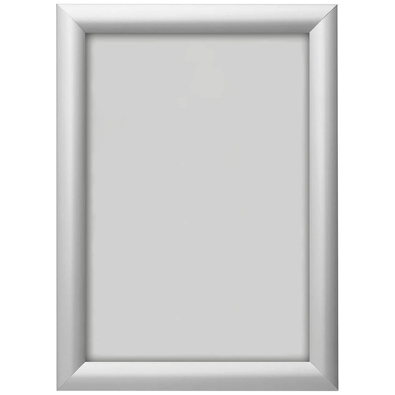 Foto van Deflecto sfa0s folderhouder (wandmodel) zilver din a0 aantal vakken 1 1 stuk(s) (b x h x d) 871 x 1218 x 12 mm