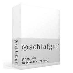 Foto van Schlafgut jersey pure hoeslaken extra hoog