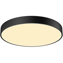 Foto van Slv 1001898 medo 60 plafondlamp, wandlamp 40 w zwart