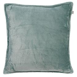 Foto van Dutch decor cilly - kussenhoes van fleece jadeite 45x45 cm - groen - groen