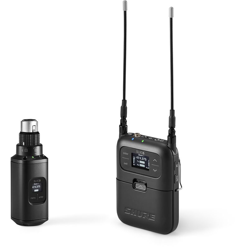 Foto van Shure slxd35 mobiel draadloos systeem g59 (470-514 mhz)