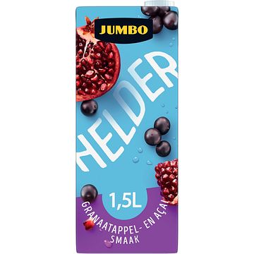 Foto van Jumbo helder water granaatappel acai 1, 5l