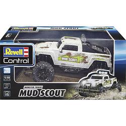Foto van Revell control 24643 new mud scout 1:10 rc modelauto voor beginners elektro monstertruck achterwielaandrijving