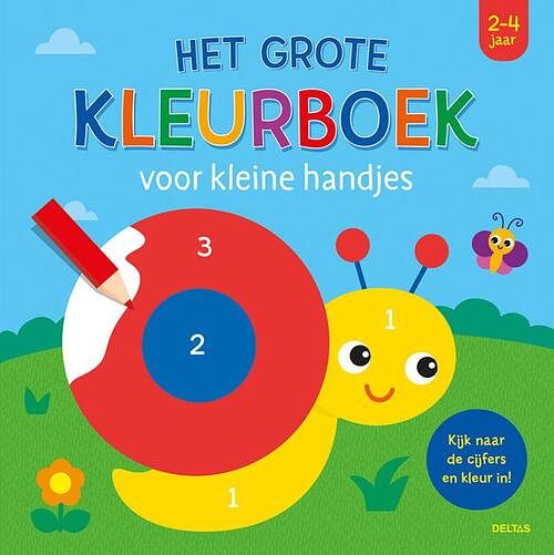 Foto van Het grote kleurboek voor kleine handjes - znu - paperback (9789044762655)