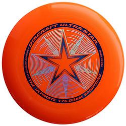 Foto van Frisbee discraft ultrastar oranje 175 gram